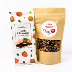 Подарочный набор "Чай + шоколад"