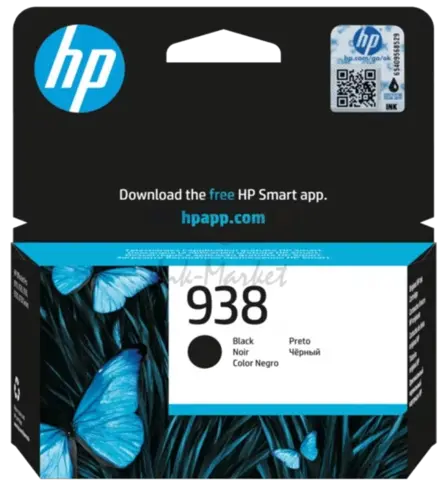 Картридж HP Ink Cartridge 938 Black