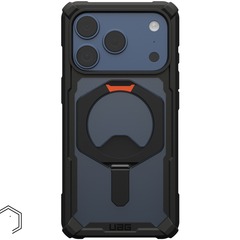 Чехол Uag Plasma XTE Case для iPhone 17 Pro, Черно/Оранжевый | Black/Orange