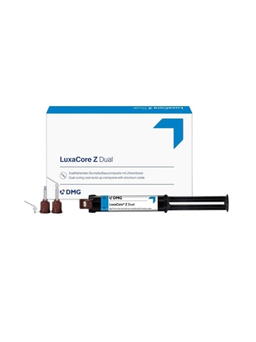 LuxaCore Z-Dual Smartmix А3,2 шприца по 9 г, 20 смешивающих+20 интроральных насадок.