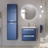 Cezares CZR-SPC-ECO-1000-LED-TCH Зеркало с лазерной гравировкой, контурной подсветкой и сенсорным выключателем 140x70x3