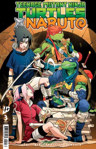 Teenage Mutant Ninja Turtles x Naruto #3 (Cover A)