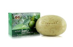 Мыло - скраб для тела на основе экстракта Гуавы Guava Leaves Soap Abhaibhubejhr