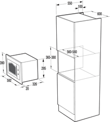 Микроволновая печь Gorenje BM235CLB