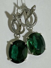 Эфа (серьги   из серебра)