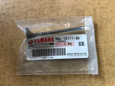 Клапан впускной YAMAHA 5NL-12111-30-00 YZ250F 01-13 WR250F 01-13