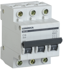 Автоматический выключатель ИЭК 340А ВА 47-29 16221 MVA20-3-040-C