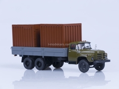 ZIL-133GYa board and 2 containers of 5 tons AutoHistory 1:43