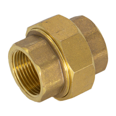 Муфта разъемная с накидной гайкой СТМ CRSAF034, 3/4", внутренняя/внутренняя резьба, латунь