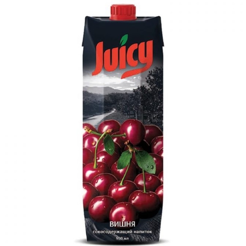 Сок JUICY Вишня 0,95 л т/п КАЗАХСТАН