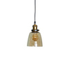 Светильник 20th c. Factory Filament Clear Glass Cloche D14 Smoky