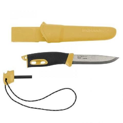 Нож Morakniv Companion Spark Yellow, нержавеющая сталь, 13573