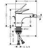 Hansgrohe Vivenis 75200000 Смеситель для биде