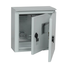 Щиток учетно-распределительный навесной IEK Titan ЩУ 1/1-1, IP66, металл, 310 x 300 x 150 мм