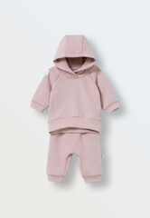 Комплект худи и джоггеры (пудра)