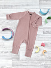 Комбинезон на манжетах Mjölk Sleep and Play Desert Rose, с рукавом реглан, уценка