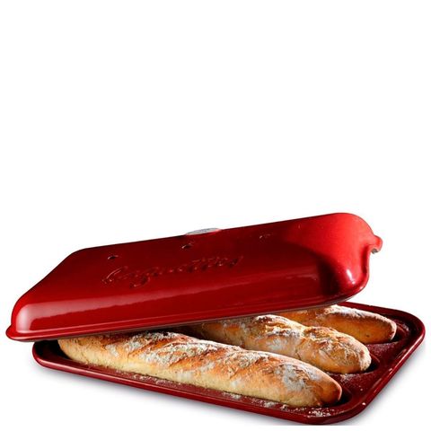 Форма для выпечки багетов Emile Henry гранат