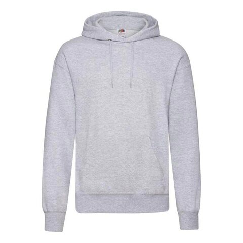 Fruit of the Loom Classic Hood Sweatshirt graphite heather gray