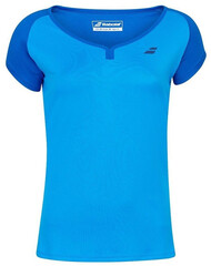 Топ теннисный Babolat Play Cap Sleeve Top Women - blue aster