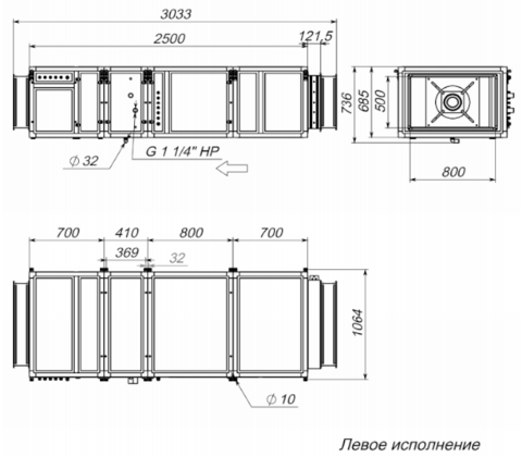 Breezart 4500 Lux W 380/3 Приточная установка с электрическим нагревателем