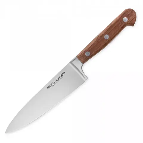 Нож поварской «Шеф» 16см Berger Cutlery Classic Walnut