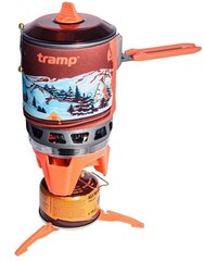 Система для приготовления пищи Tramp 1л, оранжевая