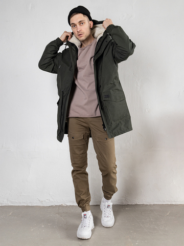 Парка со съемным жилетом