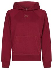 Женская теннисная куртка Tommy Hilfiger Relaxed Soft Modal Fleece HWK - rouge