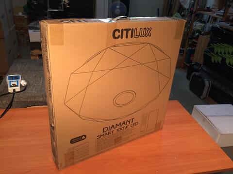 Потолочный светодиодный светильник Citilux Диамант Смарт CL713A100G