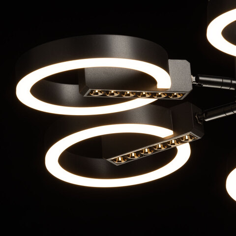 Потолочная светодиодная люстра De City Драйв 377014006