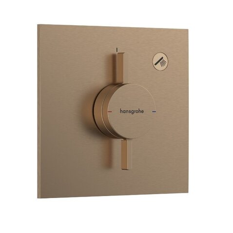 Hansgrohe 75617140 HG 75617140  DuoTurn E Смеситель для ванны, однорычажный, для 1 потребителя, скрытого монтажа, BBR