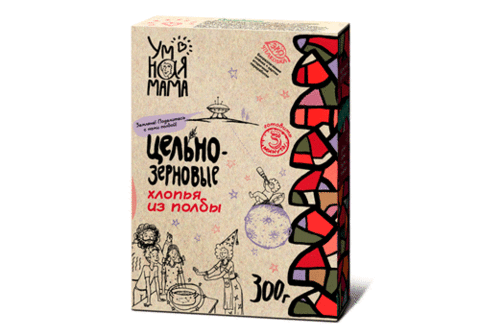 Хлопья полбяные "Умная мама", 300г
