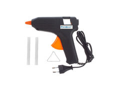 90-1-009 Пистолет клеевой 40 Вт, стержень 11 мм, 2 шт. в комплекте, расход 8-10 г/мин, кабель 1,2 м (РемоКолор)