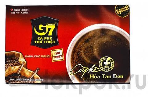 Кофе черный растворимый Trung Nguyen G7 Hoa Tan Den, 30 гр