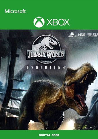 Jurassic World Evolution Стандартное издание (Xbox One/Series S/X, русская версия) [Цифровой код доступа]