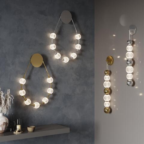 Настенный светодиодный светильник Odeon Light CRYSTAL 5007/13WL