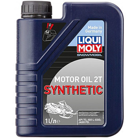 2382 Моторное синтетическое масло Liqui Moly Snowmobil 2T 1L