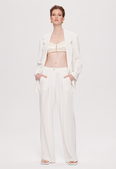 Брюки палаццо из креп шёлка