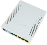 Mikrotik RB260GSP CSS106-1G-4P-1S - коммутатор RouterBOARD 260GSP 1xSFP, 5x10/100/1000 Gigabit Ethernet, PoE with indoor case and power supply