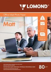 Двусторонняя матовая фотобумага Lomond для струйной печати, 80 г/м2, А4, 500 листов (0102161)