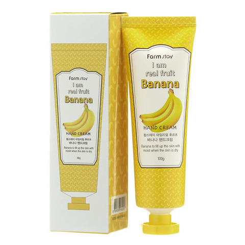 Farmstay I am Real Fruit Banana Hand Cream - Крем для рук с экстрактом банана