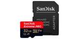 MicroSD 32GB SanDisk microSDHC Class 10 UHS-I A1 V30 U3 Extreme Pro (SD адаптер) 100MB/s адаптер