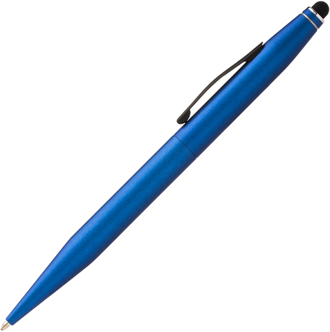 Ручка шариковая Cross Tech2, Metallic Blue со стилусом, M, BL (AT0652-6)