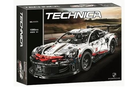 Конструктор Technic 11171 / 6045 Porsche 911 RSR, без электрики