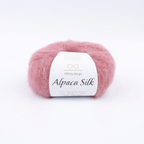 Пряжа Infinity Alpaca Silk 4042 увядшая роза