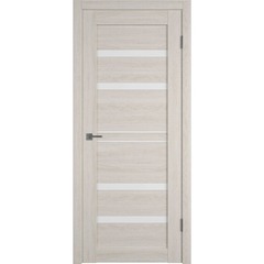 Купить Межкомнатная дверь экошпон VFD Atum Pro 26 Scansom Oak стекло White Cloud