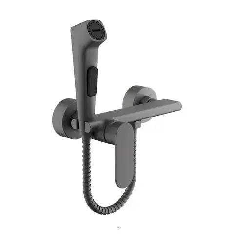 Смеситель гигиенический BELZ B55645-3 латунь, графит