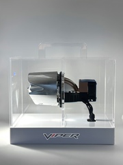 Демонстрационный бокс для линз с аккумулятором и ручкой на 1 линзу