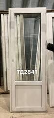 Дверь балконная пластиковая Б/У 210(в) х 74(ш)