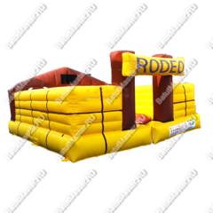 Надувной батут для аттракциона Родео "Дикое Родео", 5*5*3 м